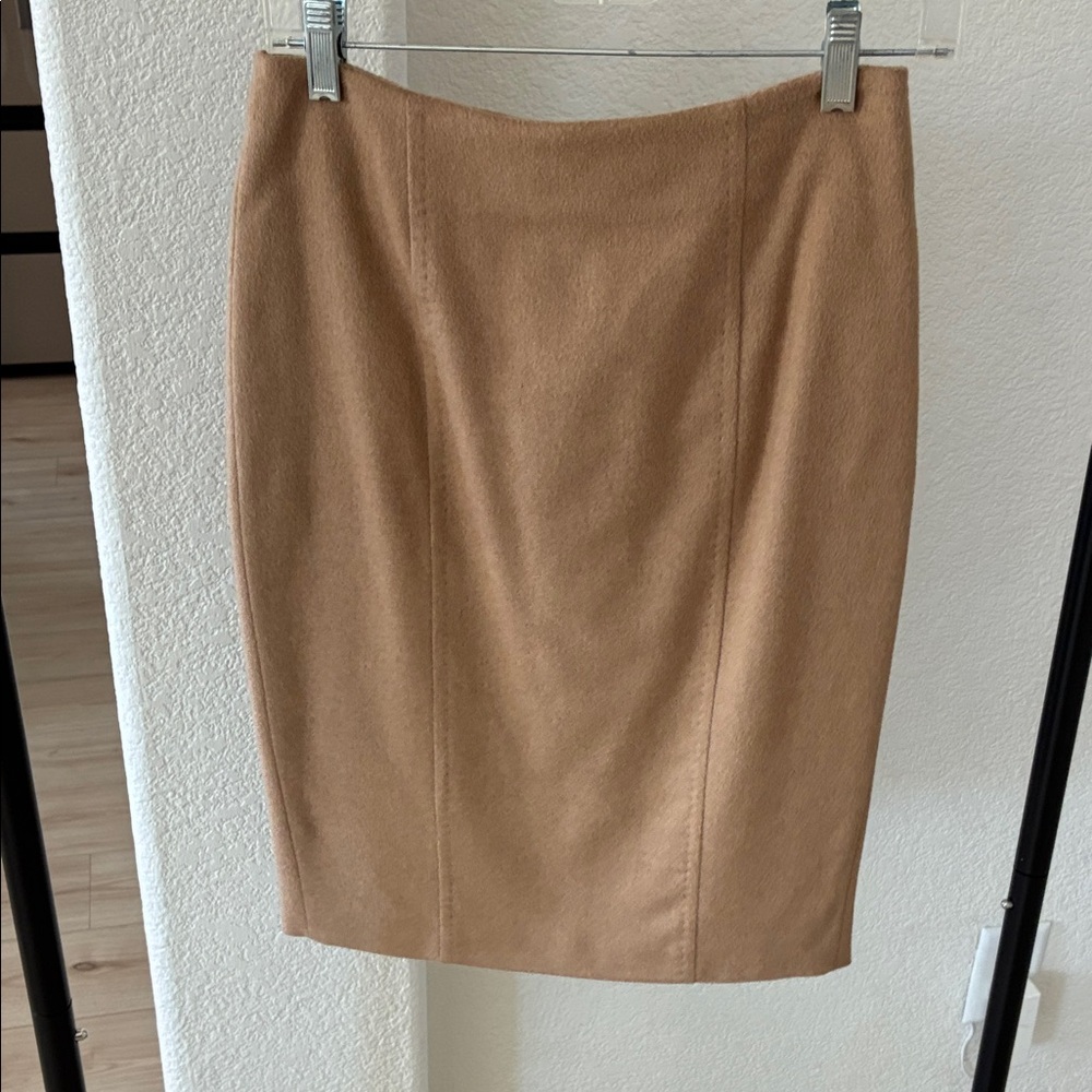 MaxMara Classic Brown Pencil Skirt